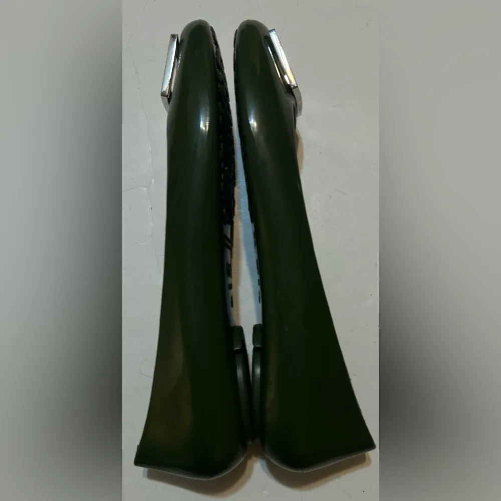 OkaB Flat green Jelly Ballet
Slipper Shoe Size 7 - Image 4