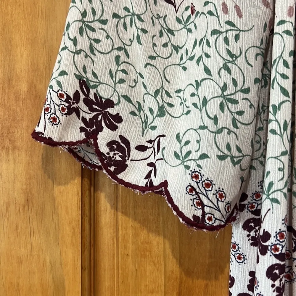 En Crème Dress Pink Floral Dress Woman’s Size XS - Image 3