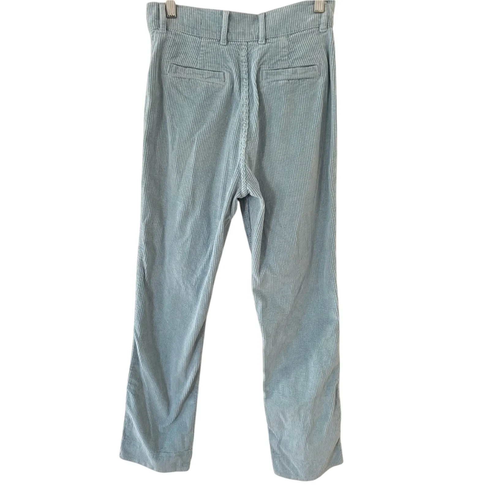 Faherty Portland Flare Leg Corduroy Pants In Stone Blue Size 25 Gently Used - Image 6