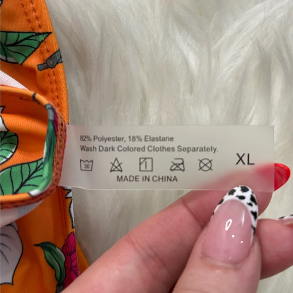 NWOT SHEIN Floral High Waisted Bikini Swimsuit - Image 9