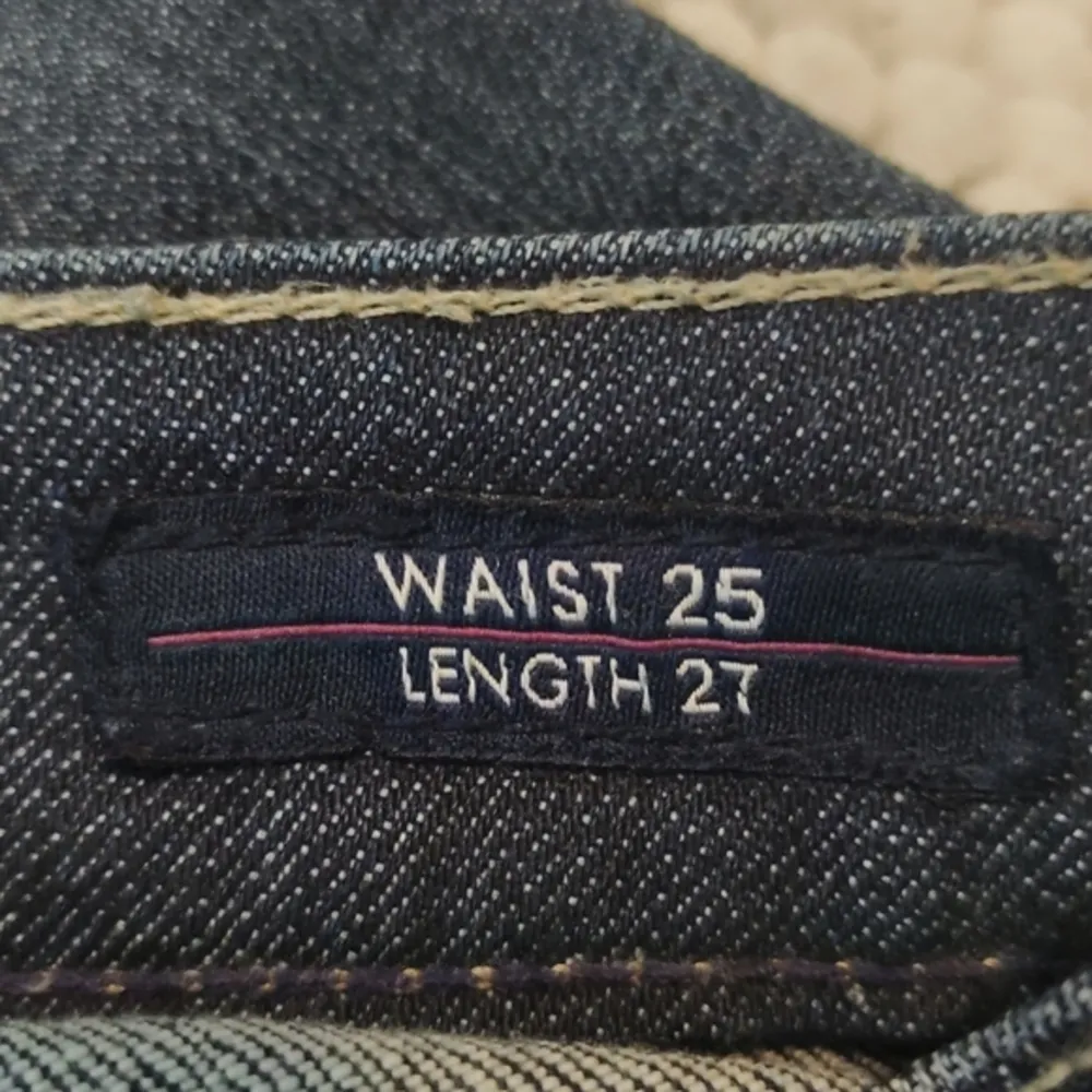 Women's Vigoss Dark Denim Wash Skinny Jeans Size 25/27 EUC #6866 - Image 7