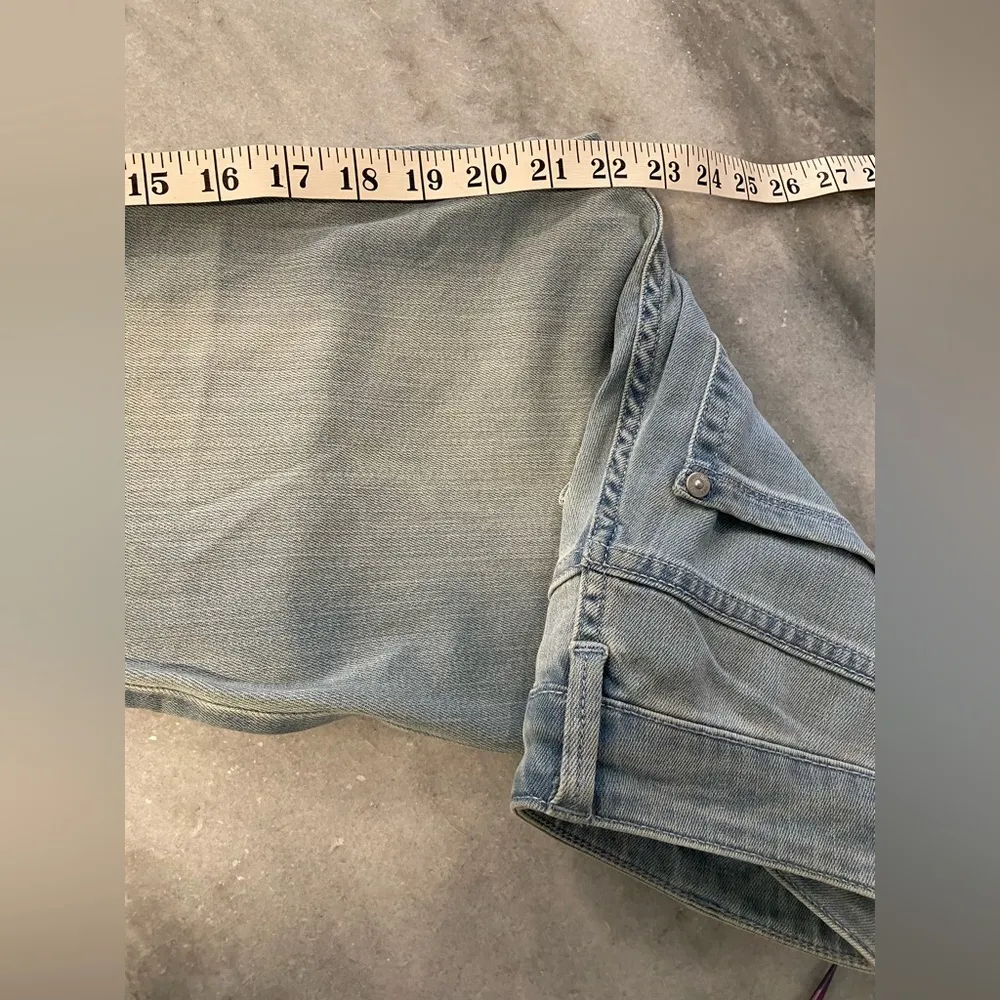 NWOT J. Jill Denim Size 2P Authentic Fit Light Wash Cuffed Cropped Stretch Jeans Blue - Image 9