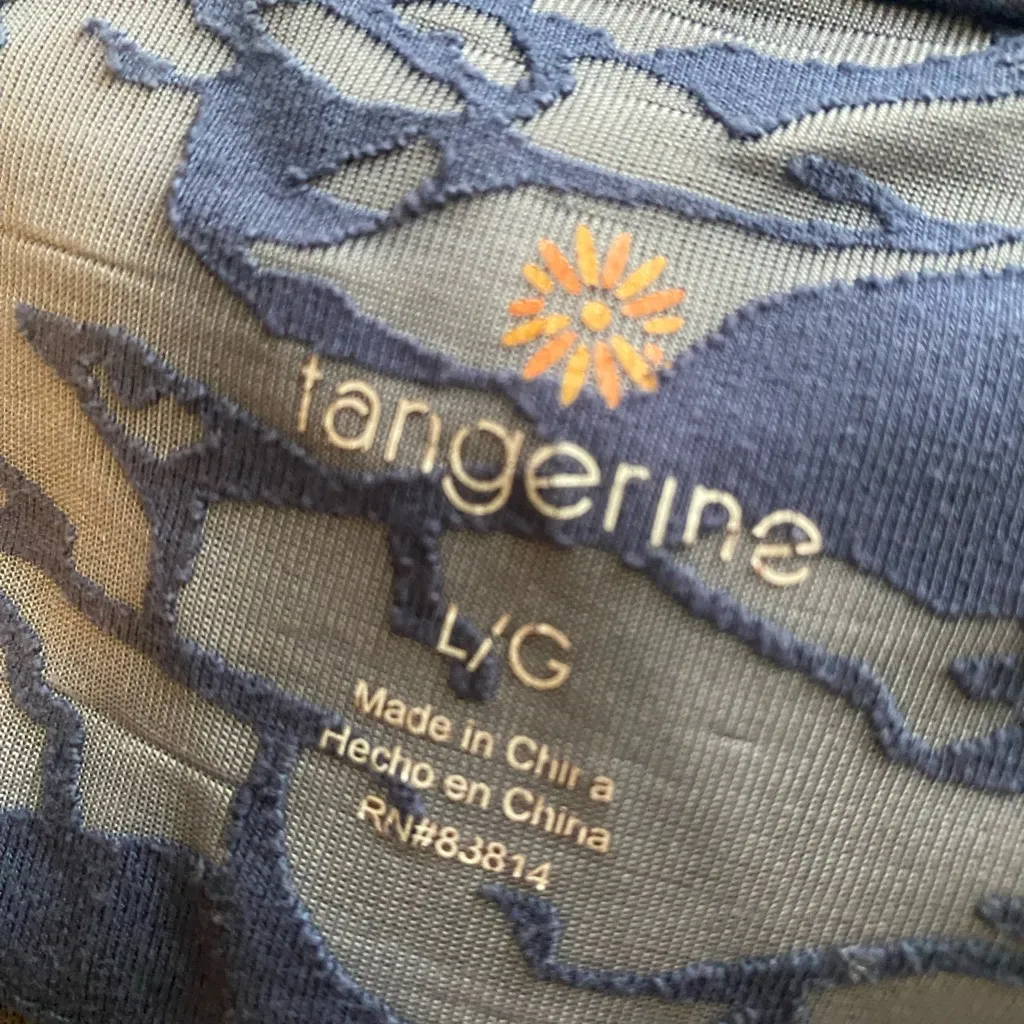 Tangerine‎ sleeveless athletic top size Large - Image 5