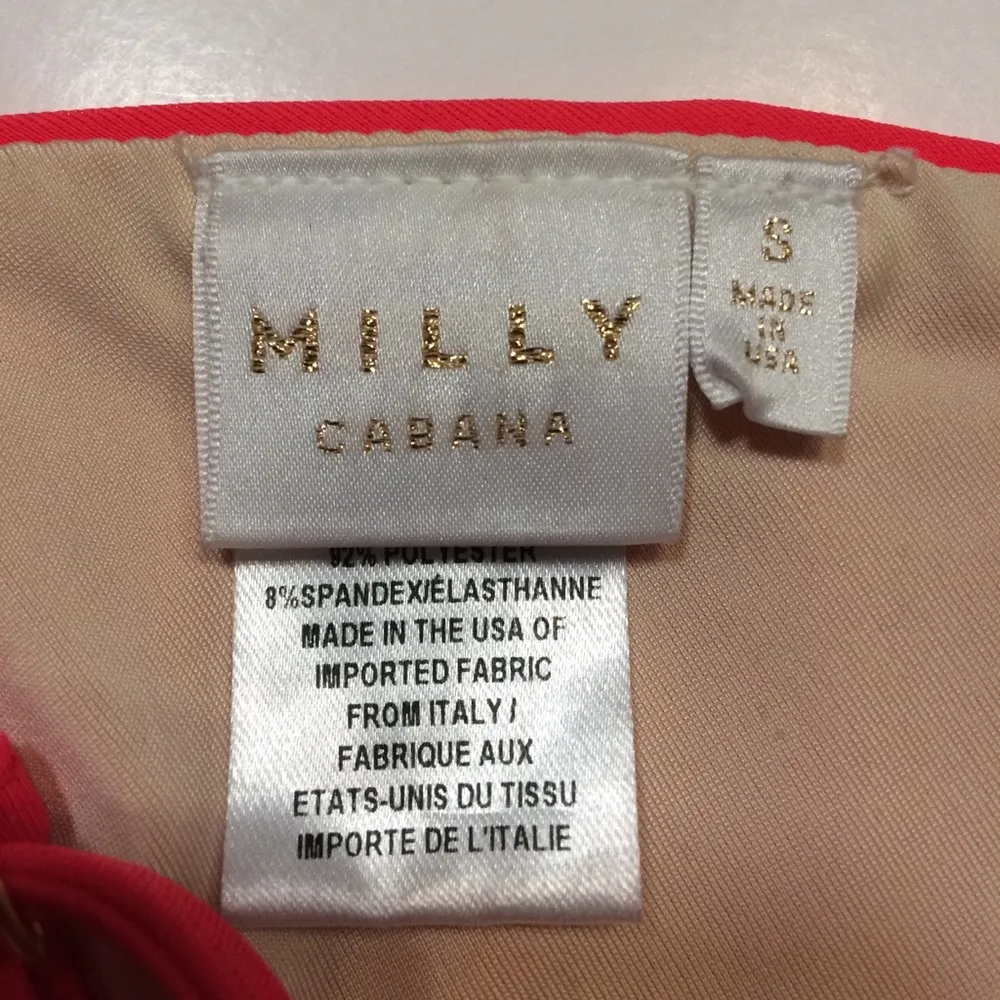 Milly  Cabana Capri Triangle Bikini Top - Image 3