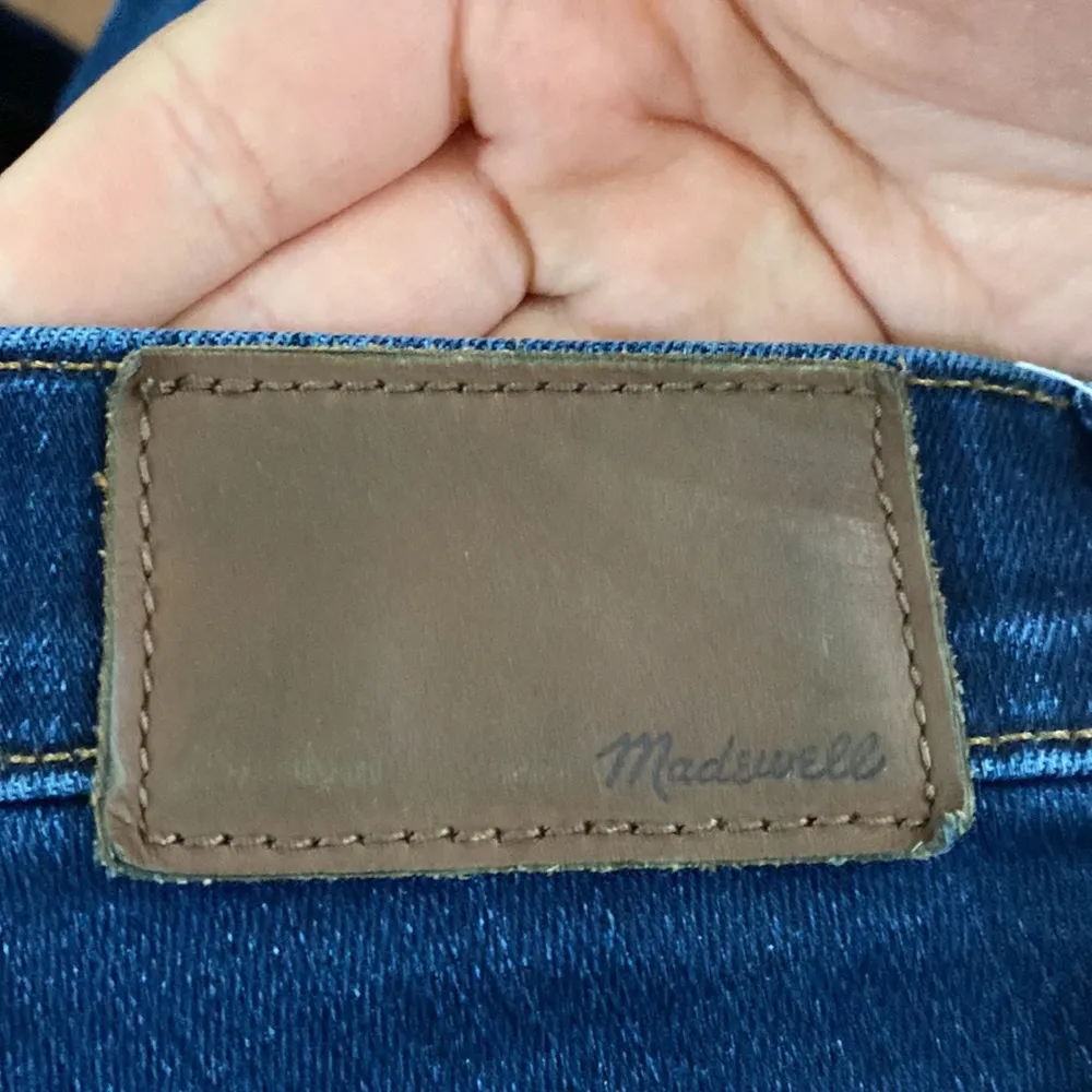 Madewell 9" Mid-Rise Skinny Jeans in Larkspur tencel stretch Denim Edition sz 25 - Image 94