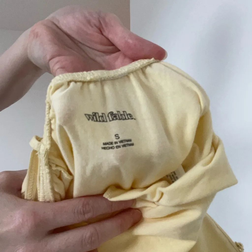 Butter Yellow Babydoll Tank Top - Image 5