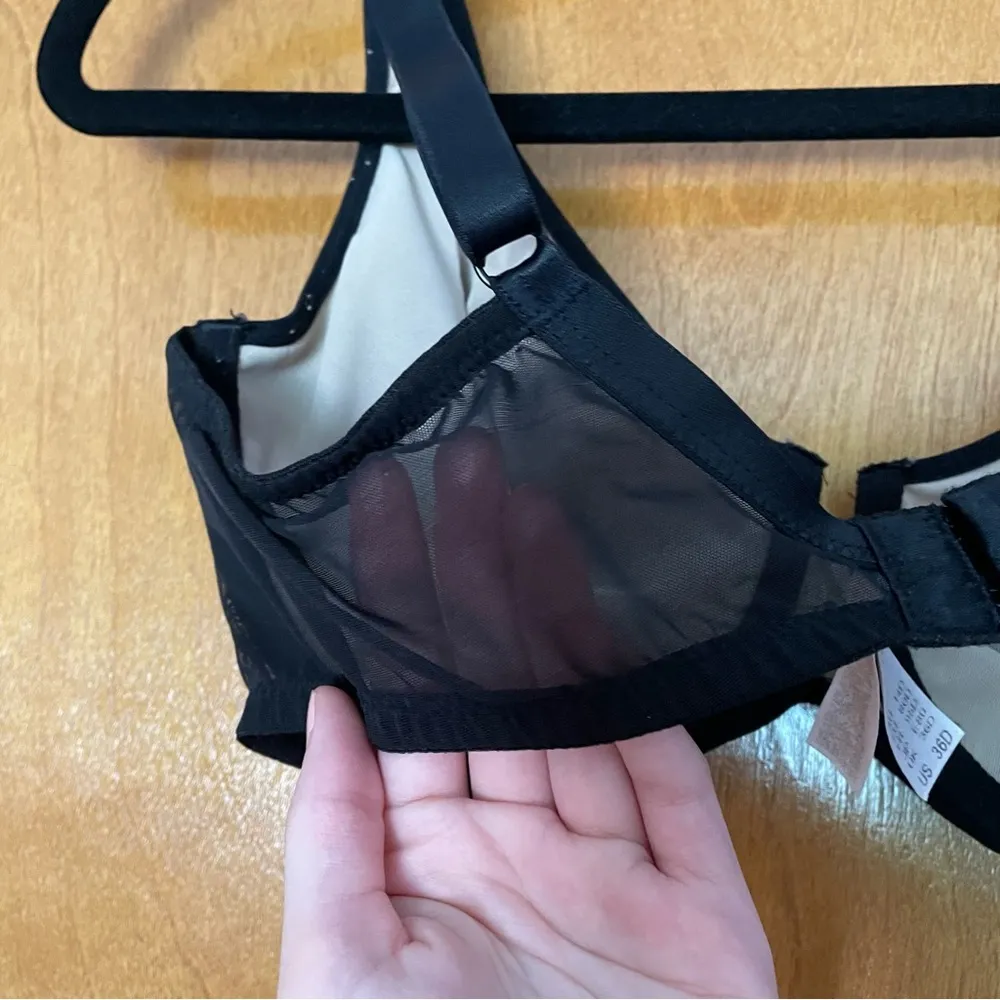 Stark Beauty Underwire Bra in Black Size 36D - Image 7