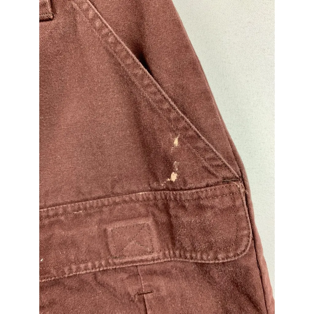 Route 66 Original Brown Cargo Shorts Size 8 Cotton - Image 3