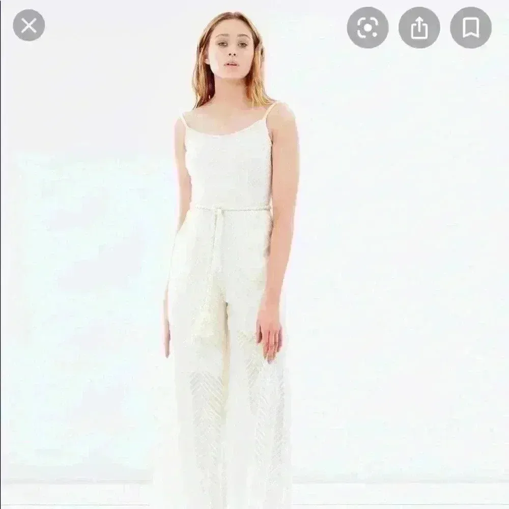 We Are Kindred Elodie Chevron Jumpsuit Size 12‎ - Image 2