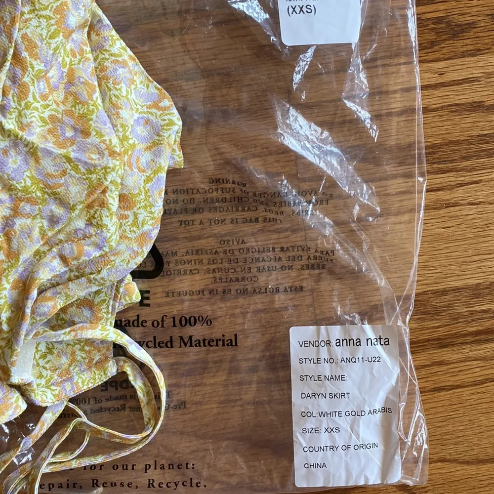 Daryn skirt by anna nata. Size XXS. NWT. sold out everywhere. matching top avail - Image 12