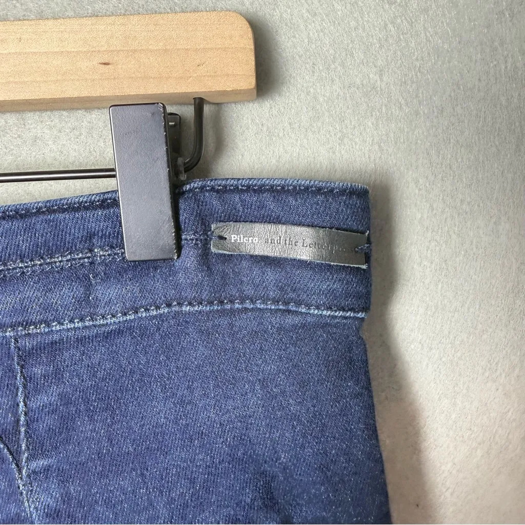 Pilcro and the Letterpress by Anthropologie Women’s High-Rise Skinny Side Button - Image 6