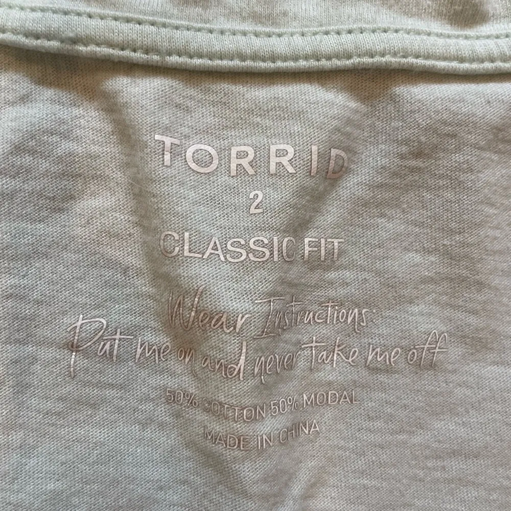 Torrid Classic Fit Short Sleeve Basic TShirt - Image 2