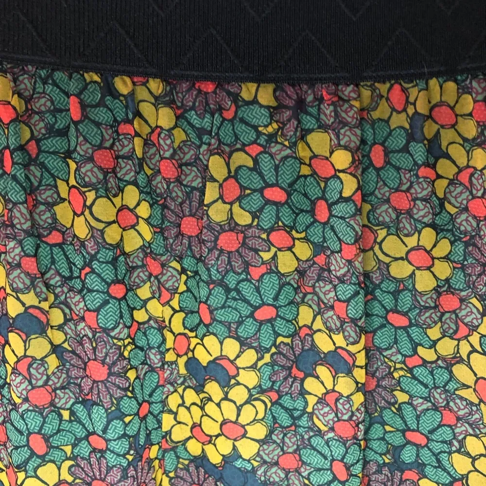 LuLaRoe Skirt Floral Pattern Maxi Skirt The Lucy Sz 2X NWT Discontinued - Image 6