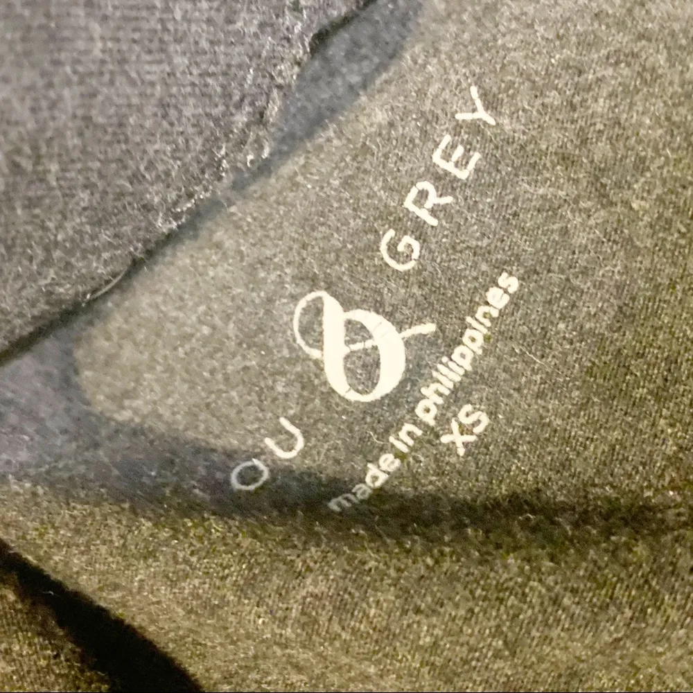 Lou & Grey Size XS Grey Cotton Blend Lounge Leggings - Image 4