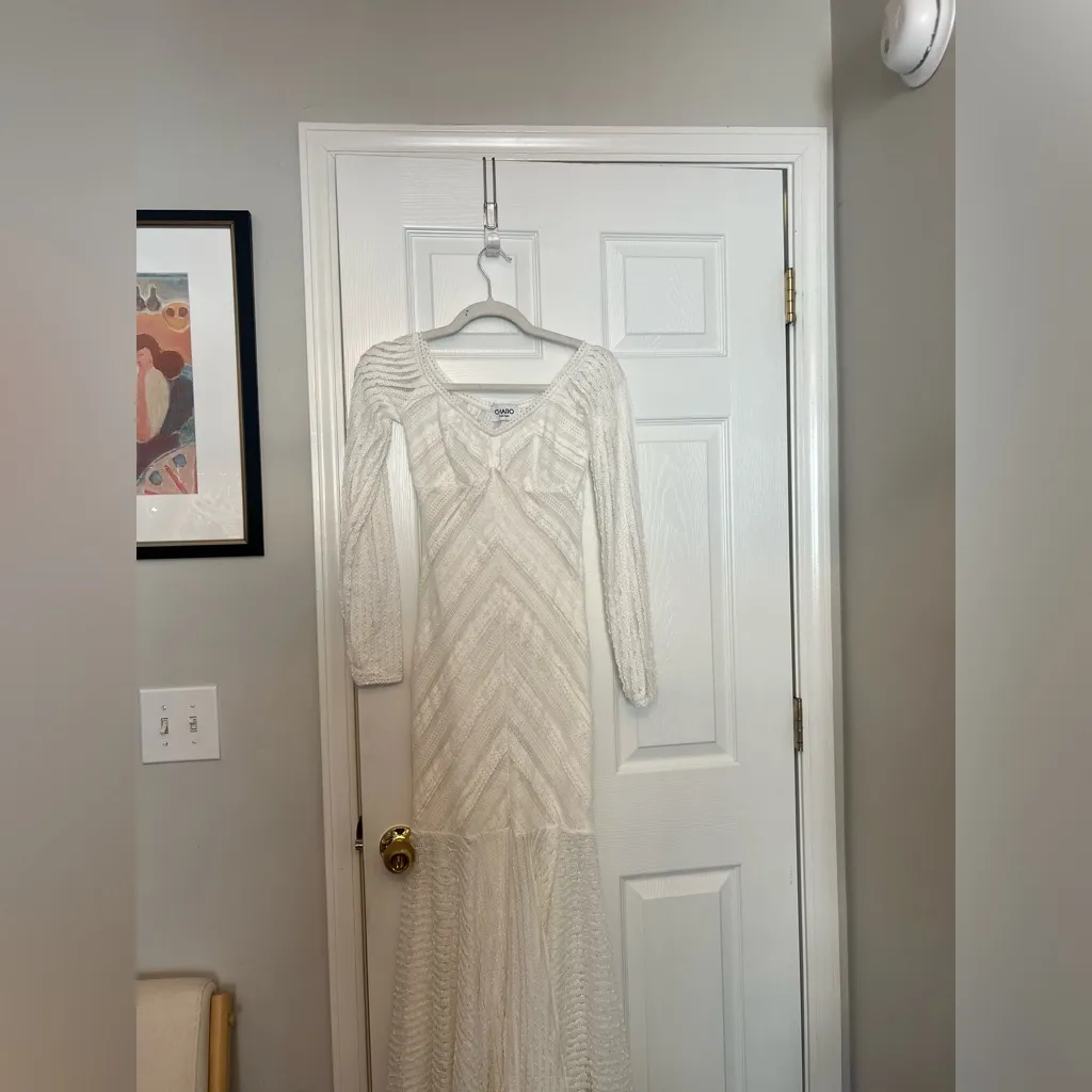 Charo Ruiz Ibiza Souley Long Dress in Natural White - Image 5