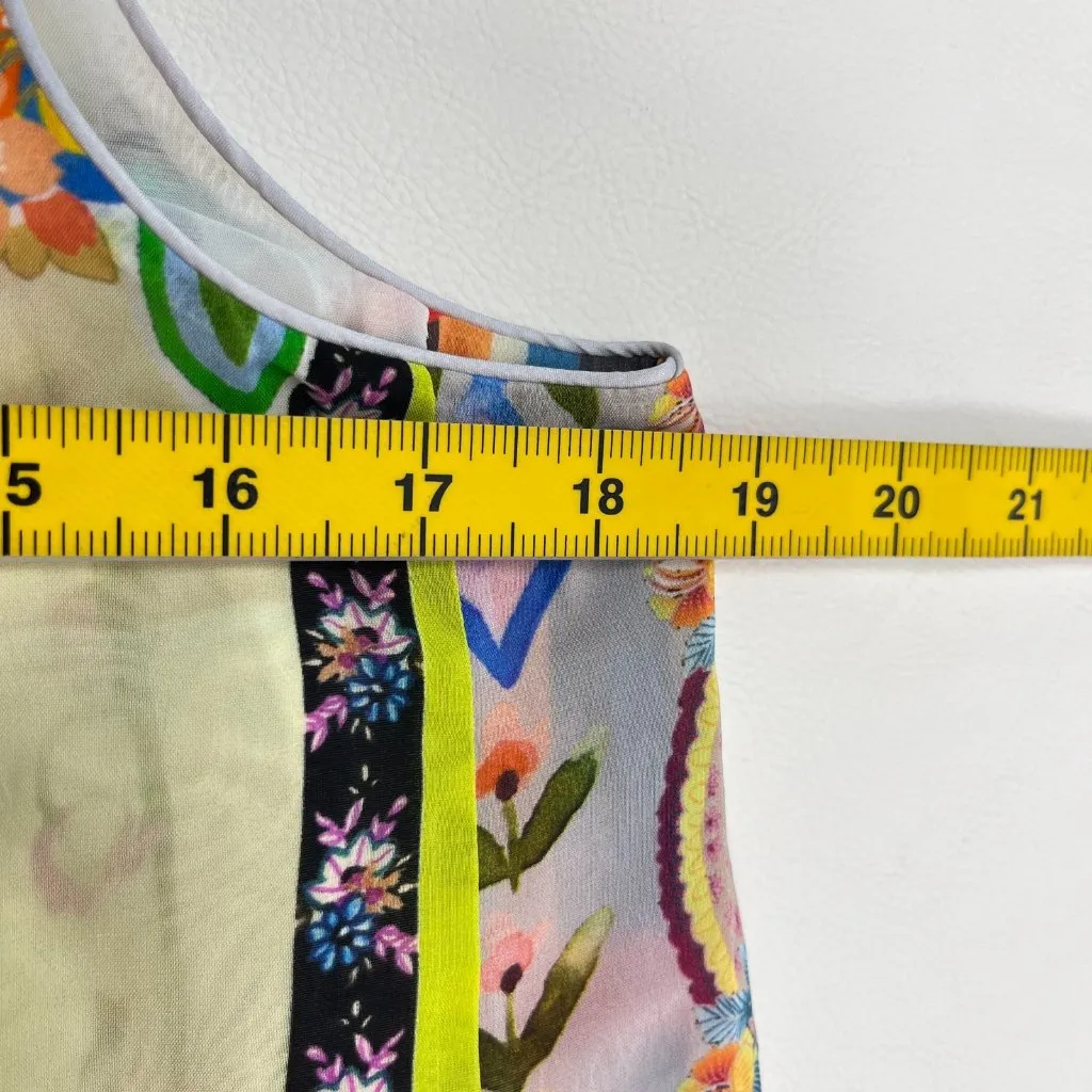 NWOT Johnny Was Tabitha Top Tank Reversible Butterflies Flowers Botanical Sz S - Image 16