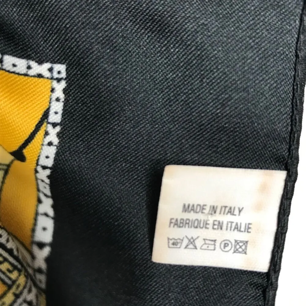 Vatican Vintage Jubilee Women's Italian Scarf Black - Image 4