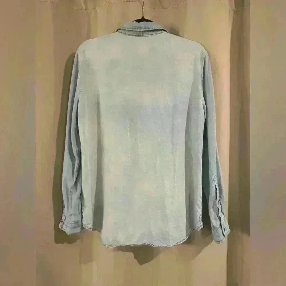 Women’s Celebrity Pink Button Down - Image 3