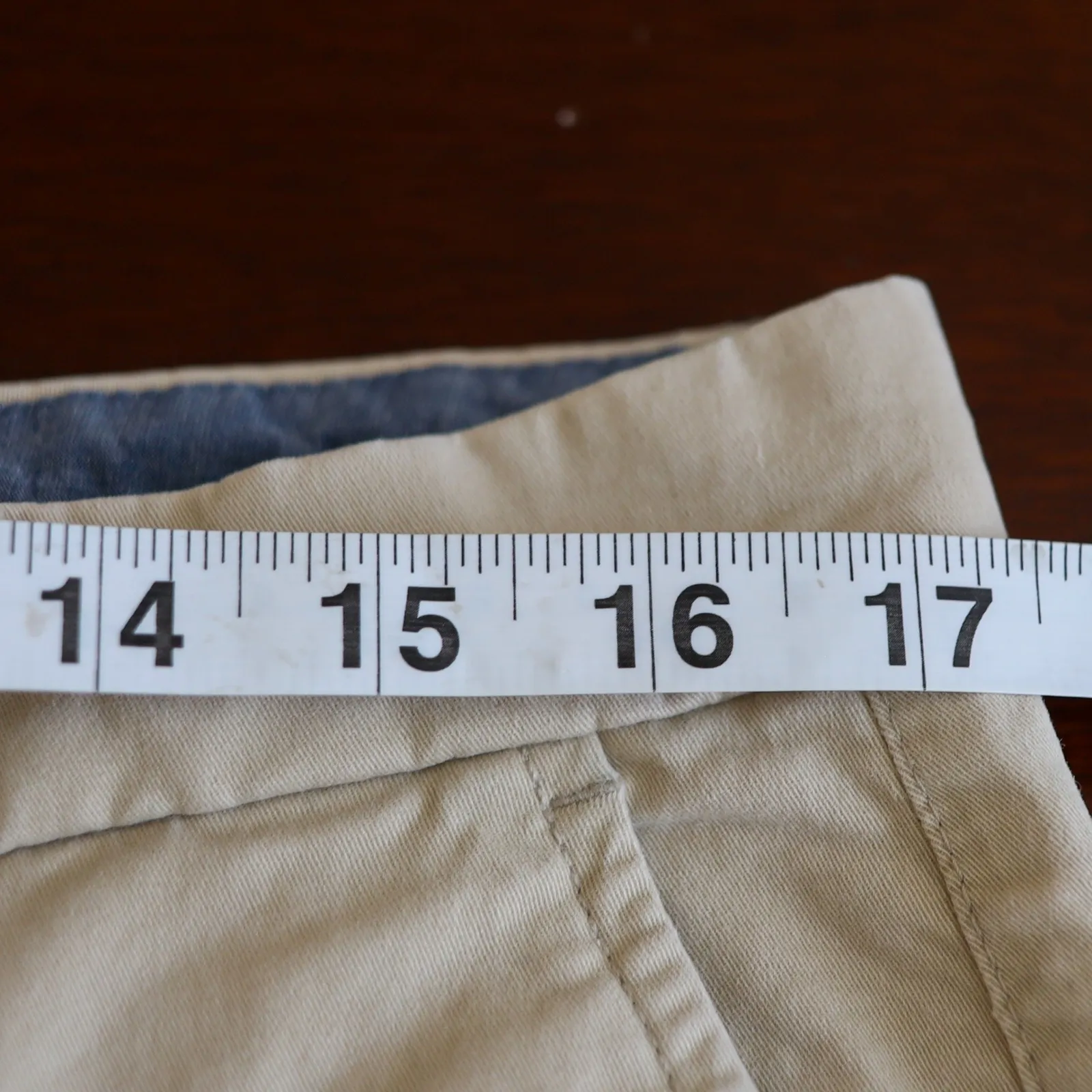 Tommy Hilfiger Hampton‎ Khaki Pants Straight Leg Chino Career Women's Size 14 - Image 8