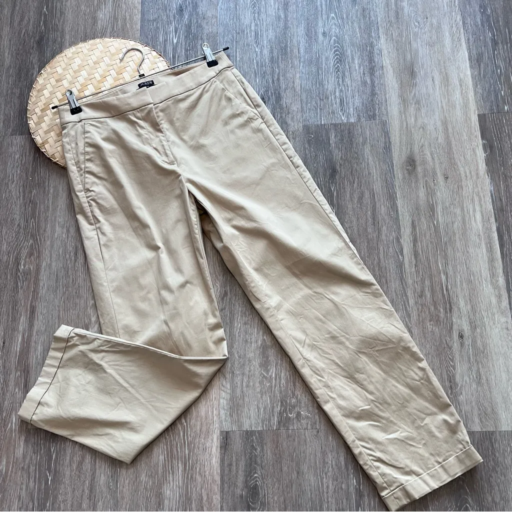 J.Crew  Kate cuffed straight-leg pant in lightweight chino - Image 3