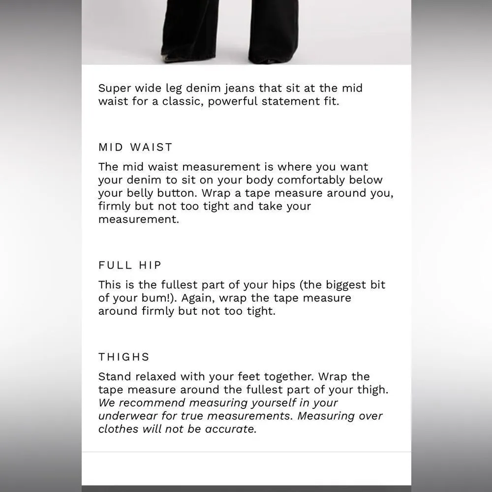 One Teaspoon Love Machines Mid Waist Super Wide Leg Denim Jeans - Butterscotch - Image 9