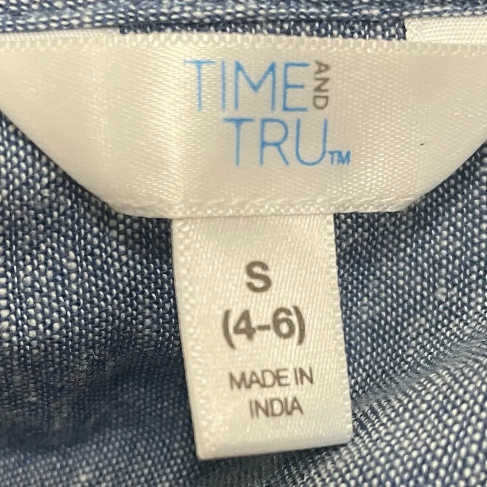 Time and Tru blue mini dress / S / excellent condition - Image 12