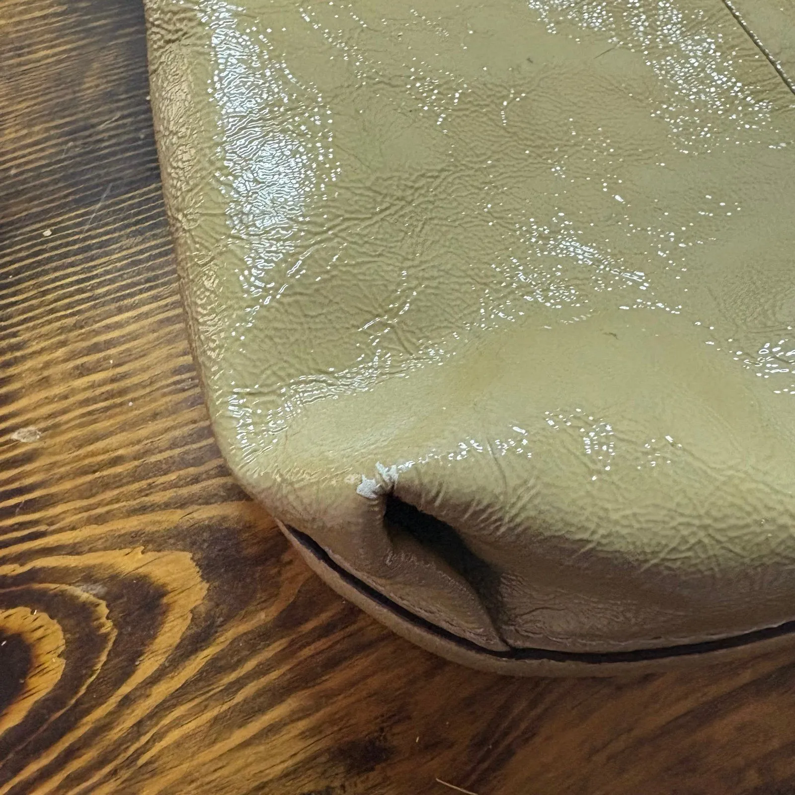 Coach Peyton Green Patent Shoulder Bag - Image 5