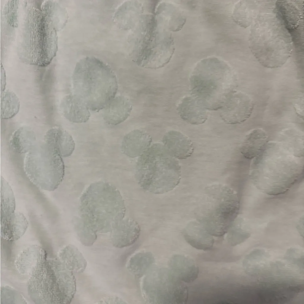 Charming Disney mini skirt in light green. Features subtle pattern. - Image 5