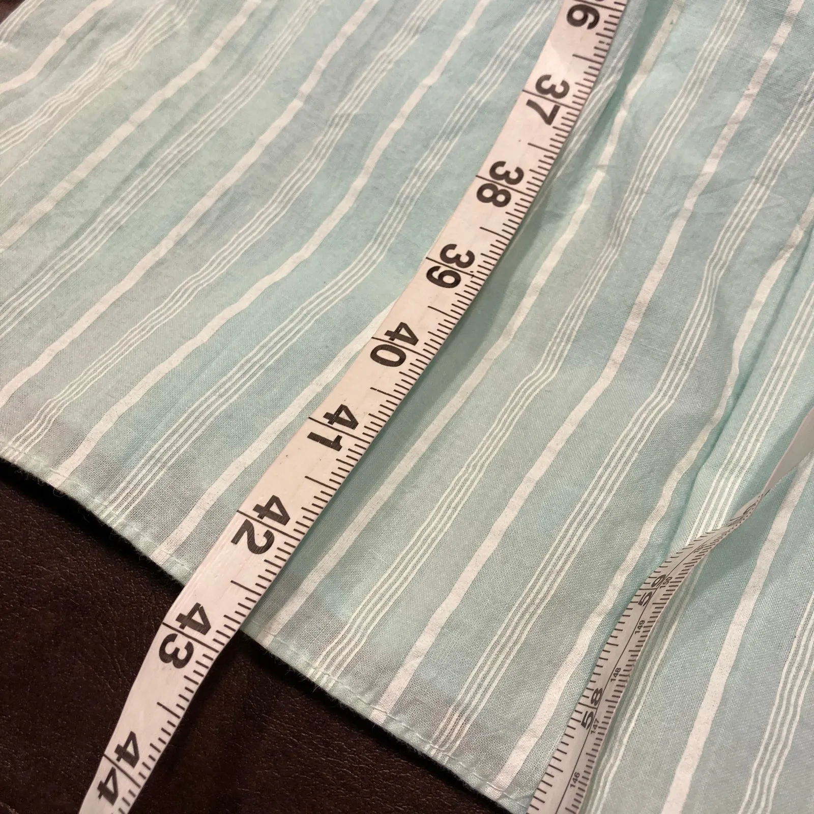 Vintage 80's Jessica Howard Striped Pastel Short sleeve Dress Womens 6 Smocked‎ - Image 16