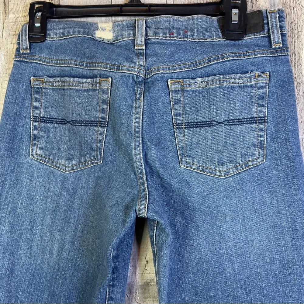 X2 Denim Laboratory Flare Leg Size 2 Reg w/5 Pockets & Belt Loops & Dist… - Image 11