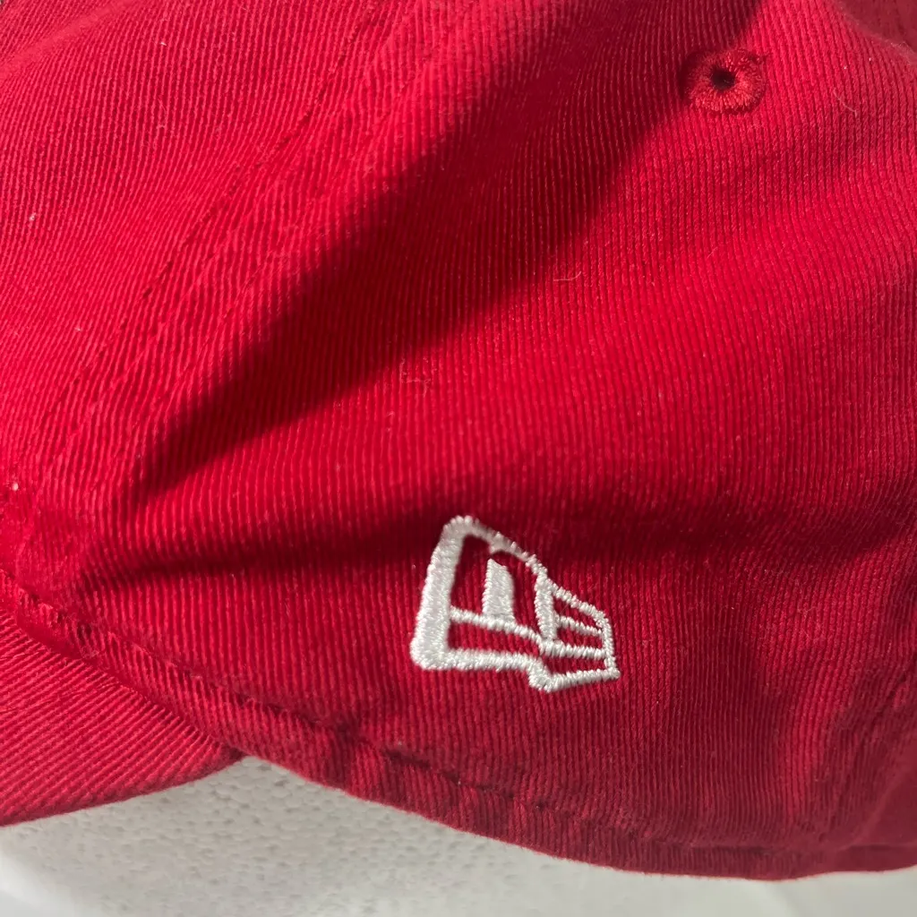 CINCINNATI‎ REDS MLB 9FORTY BASEBALL NEW ERA WOMEN CAP ADJ OS RED PREOWNED - Image 5