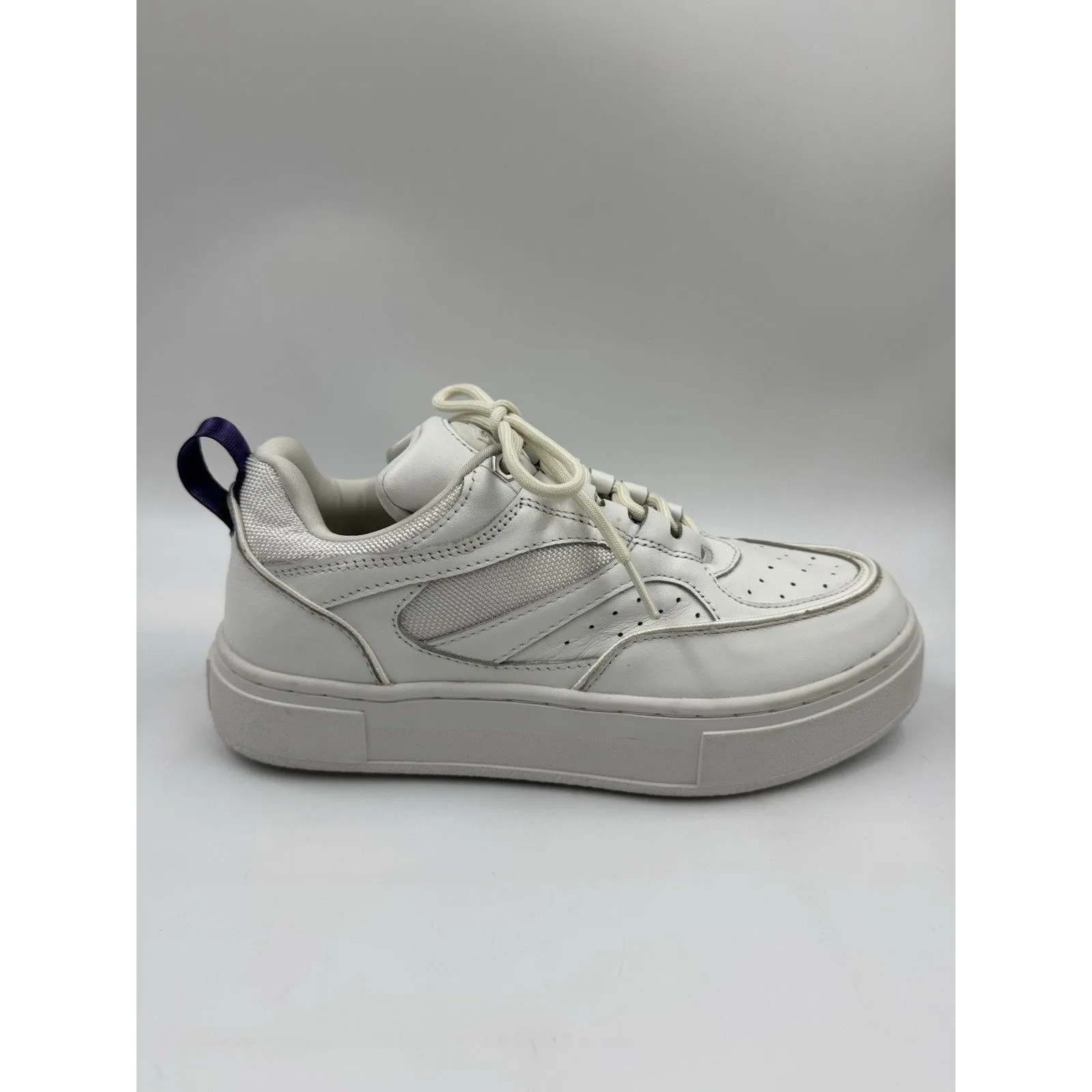 EYTYS Sidney Women’s Low Top Platform Sneakers White Leather Size 8.5 - Image 7