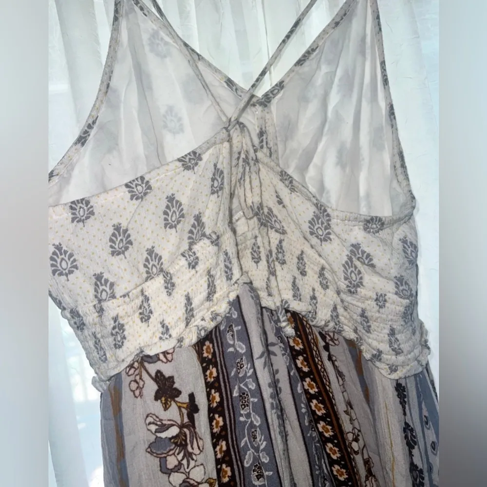 Patrons of Peace Boho Maxi Dress Size Large Tribal Print Festival Hippie Indie - Image 8