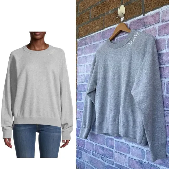 360 CASHMERE Unity Raglan-Sleeve Sweatshirt medium - Image 2