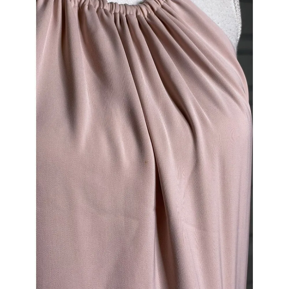 Shona Joy Core High Neck Dress Pink Womens Size 8 - Image 10