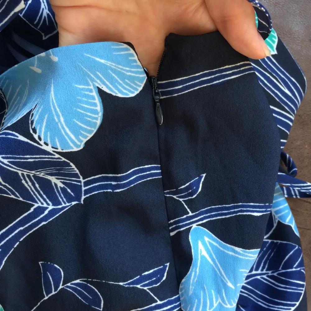 Floral Tiered Maxi Crisscross Straps Loft Dress - Image 4