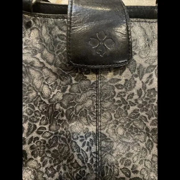 Patricia Nash Rienzo‎ glitter rose satchel purse bag - Image 11