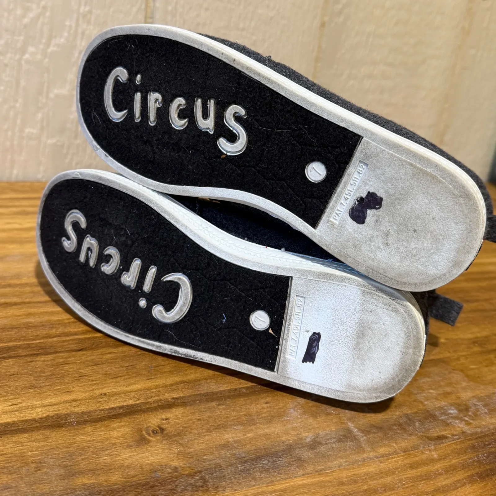 Circus by Sam Edelman soho Charcoal Gray Plaid Lined Chukka Boots booties Sz 7 - Image 5