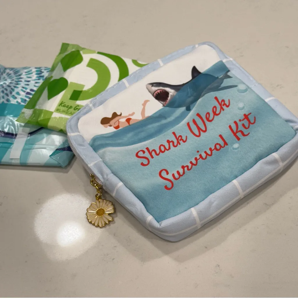 Shark Week Survival Kit Cosmetic Bag - Image 5
