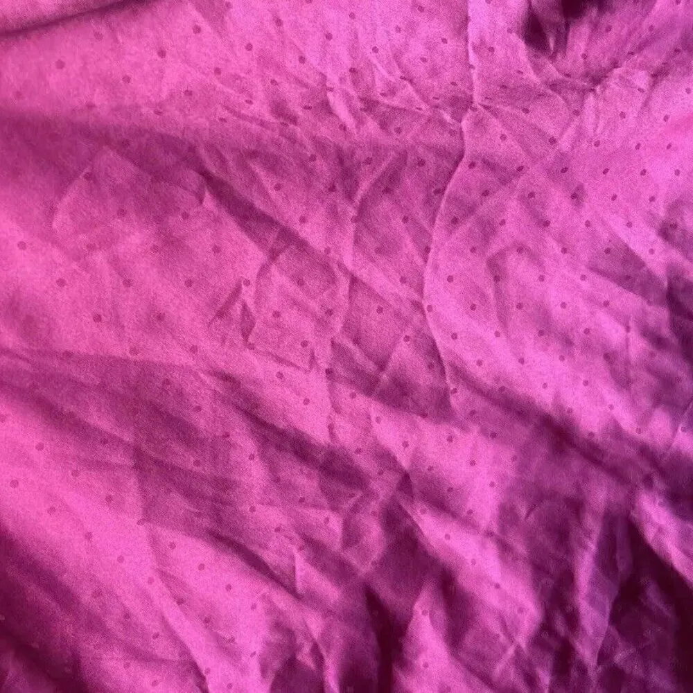 Vintage Victoria Secret Polka Dot Pink Cami Top Side Ties Western Coquette S - Image 13