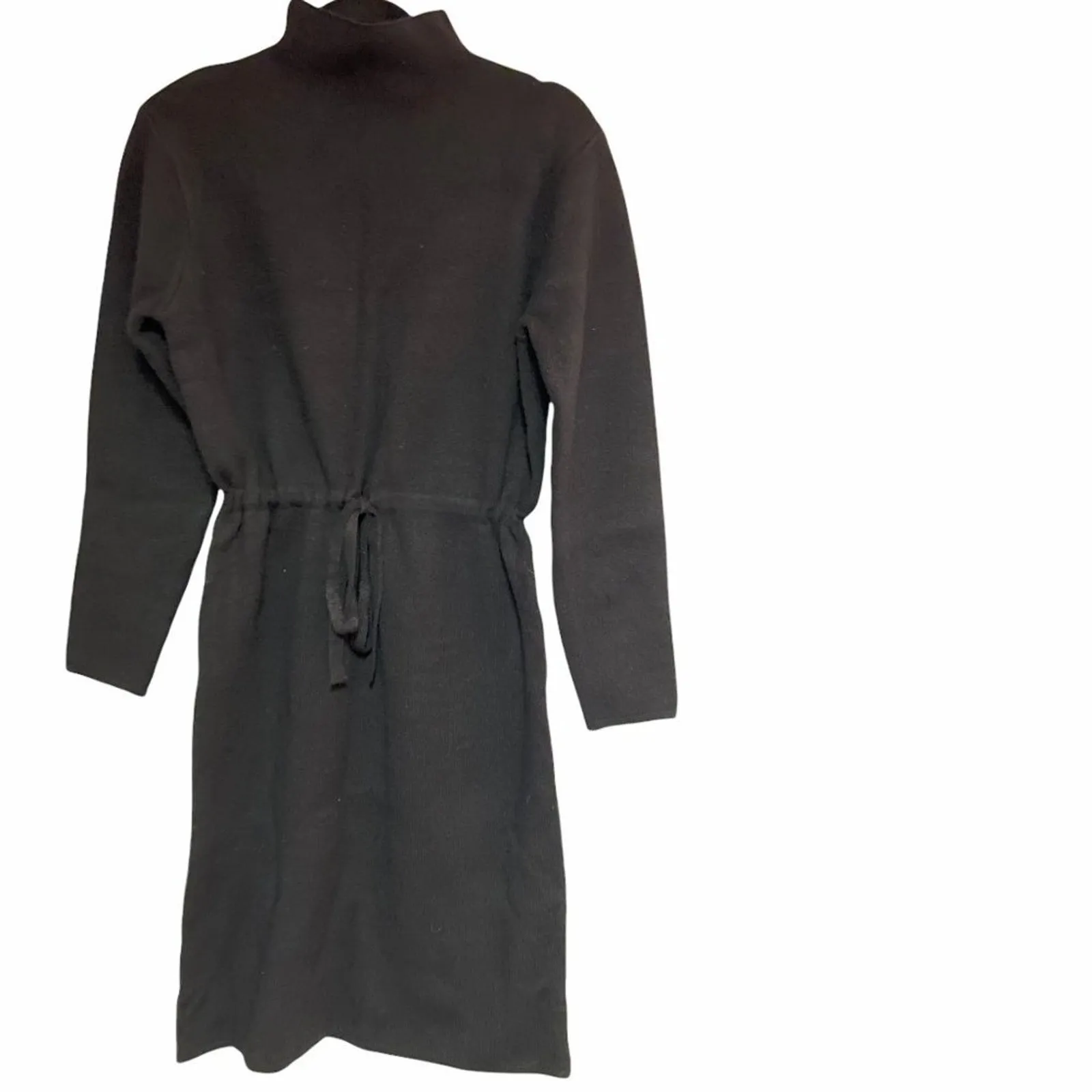 Dreamers Black Sweater Dress - Image 3