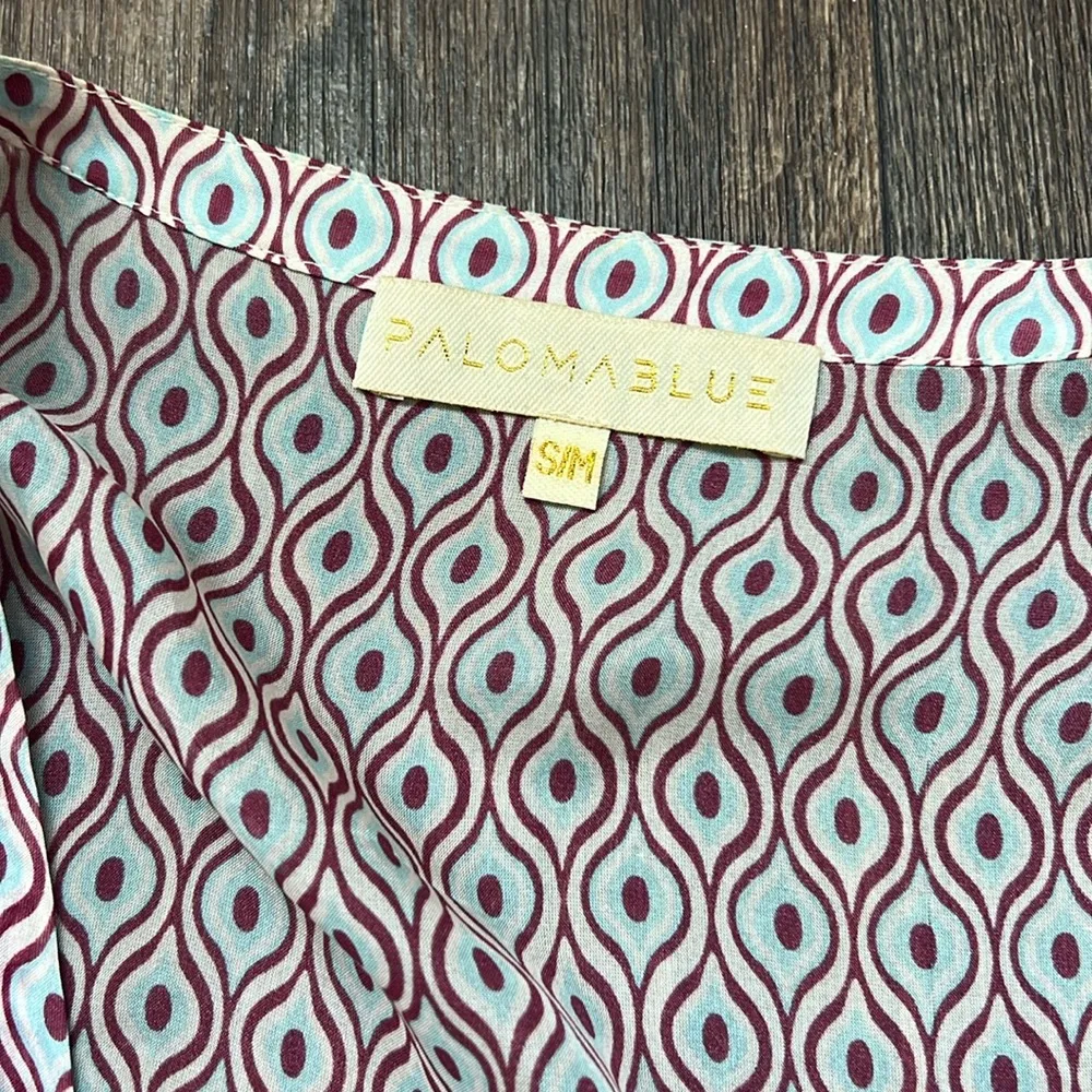 Paloma Blue Kimono Cover Up Size undefined - Image 3