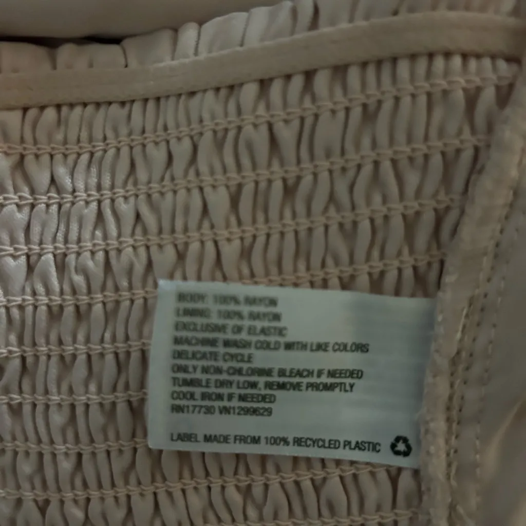 Wild Fable Blush Satin Camisole - Image 5