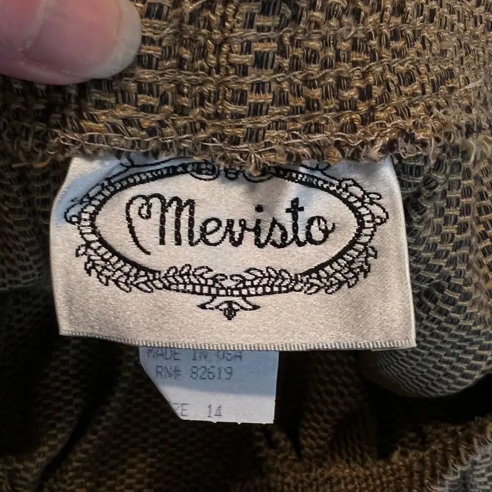 Vintage Mevisto Pull On Shorts Size 14 Cotton USA Made Deadstock New Old Stock - Image 5