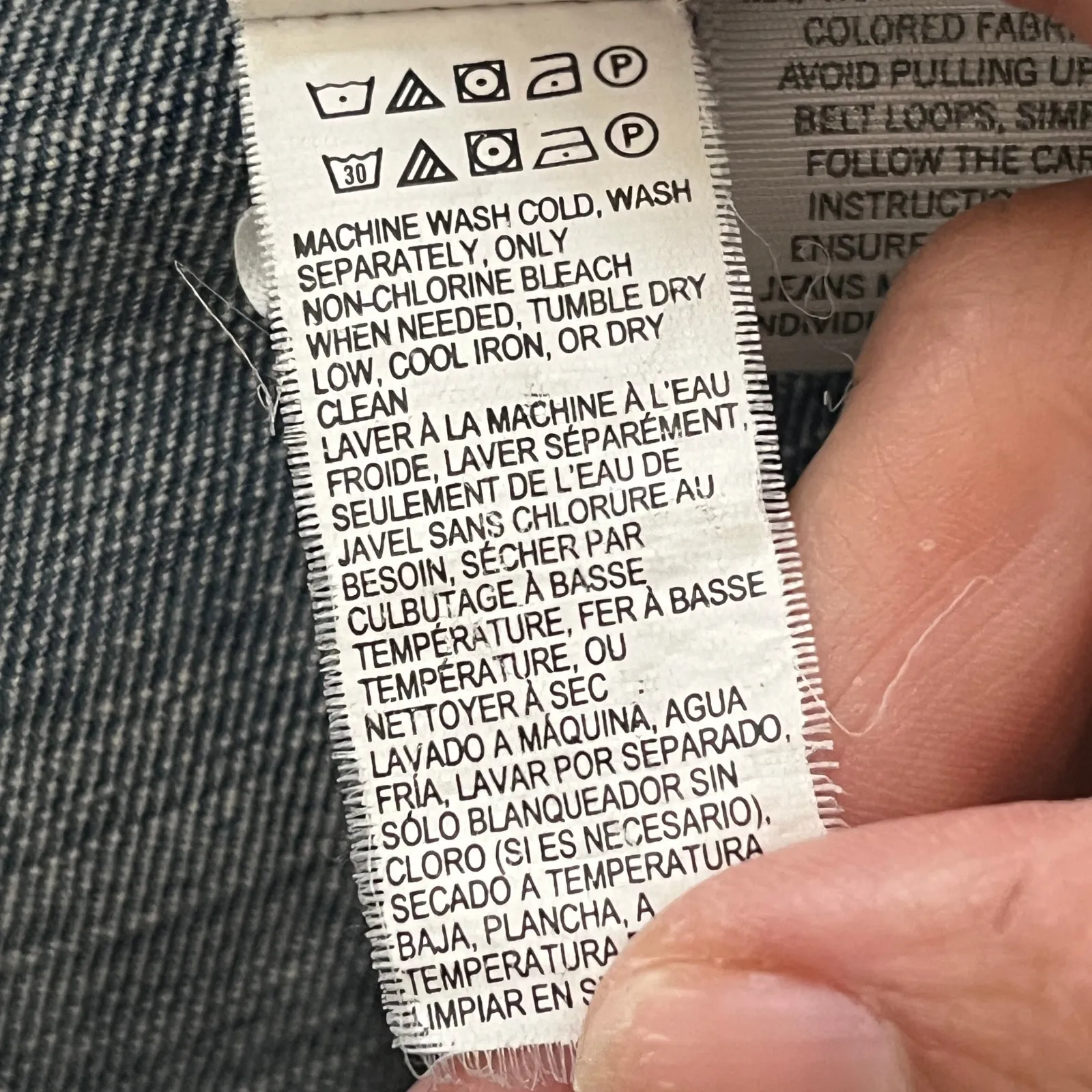 Lucky Brand Women's Cutoff Patch Pocket Jean Shorts Size 10 Zip Fly Denim - Image 5