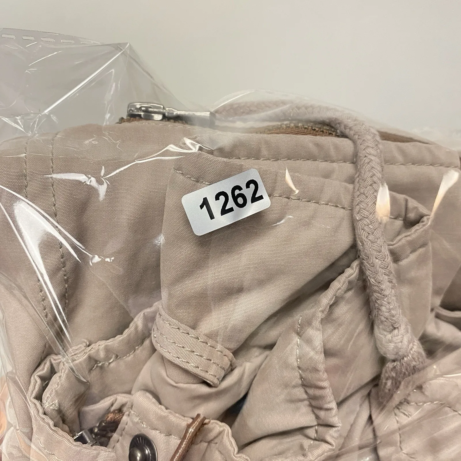 HOLLISTER Cargo Utility Jacket Women's Large Zip Up Button Pockets Fall Winter - Image 13