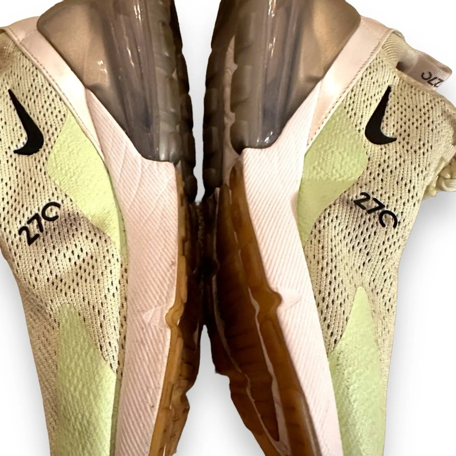 Nike W Air Max 270 Shoes Sneakers in Barely Volt / Black Summit White Sz 9.5‎ - Image 10