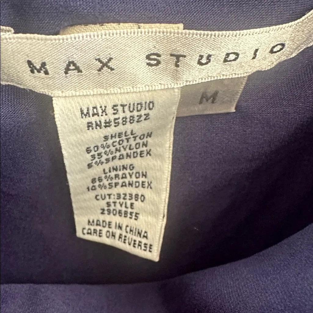 Max Studio Max‎ Studio Textured Sleeveless Dress - Image 3