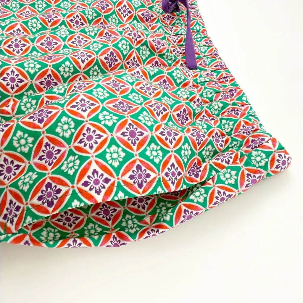 BedHead PJ’s Pajamas Two (2) Piece Set Long Sleeve Top Bottoms Cotton Printed Green Size 1X - Image 9