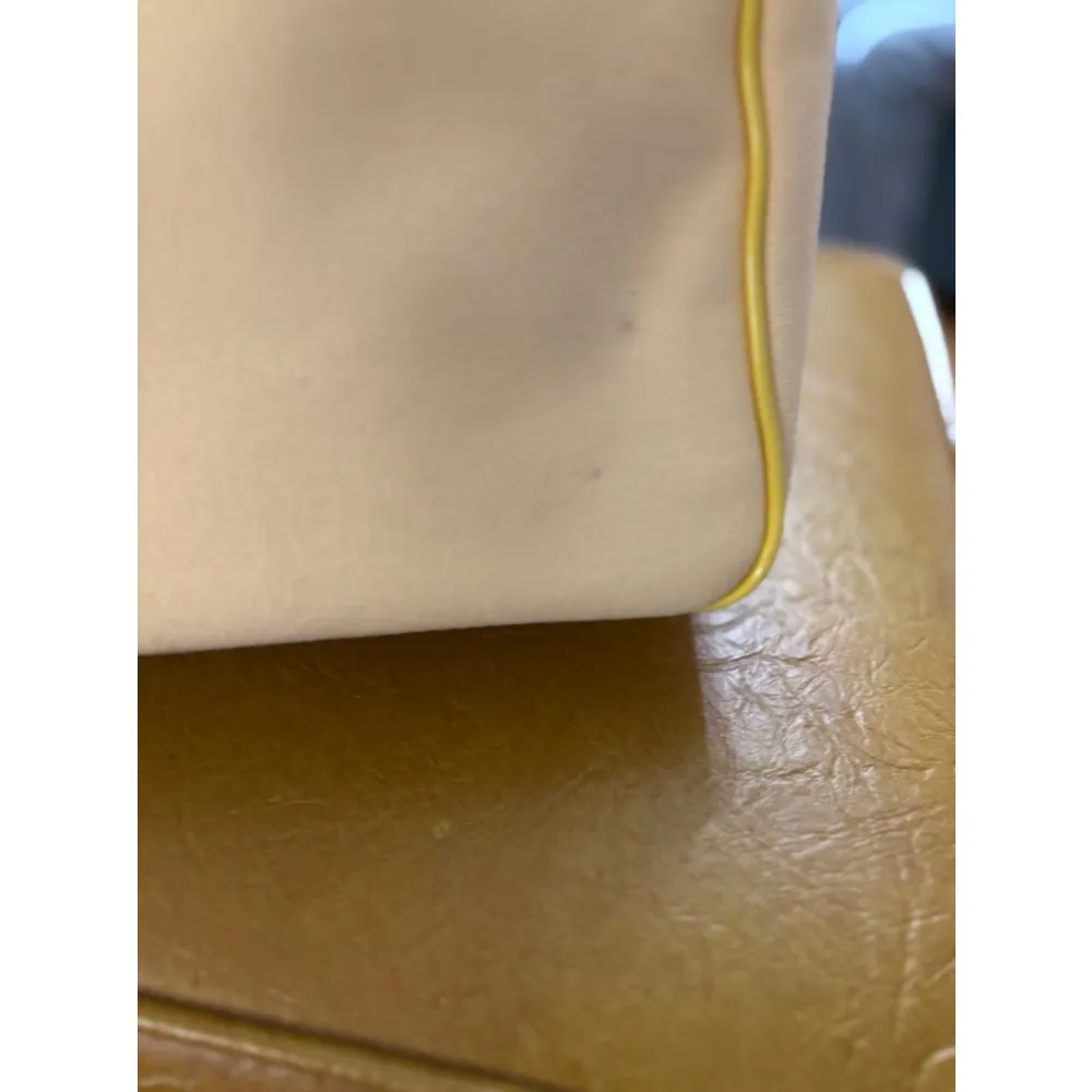 Women's Liz Claiborne Tote Bag Small Beige Yellow - Image 5